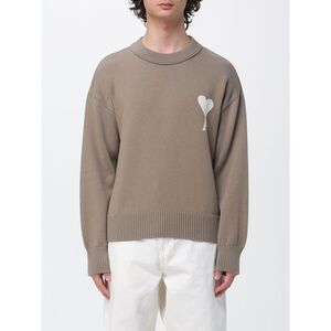 Ami Paris Sweater Men Beige